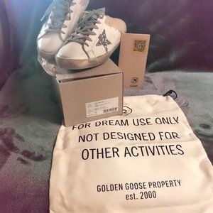 AUTHENTIC, BRAND NEW GOLDEN GOOSE SHEARLING SUPERSTAR SABOT SNEAKERS